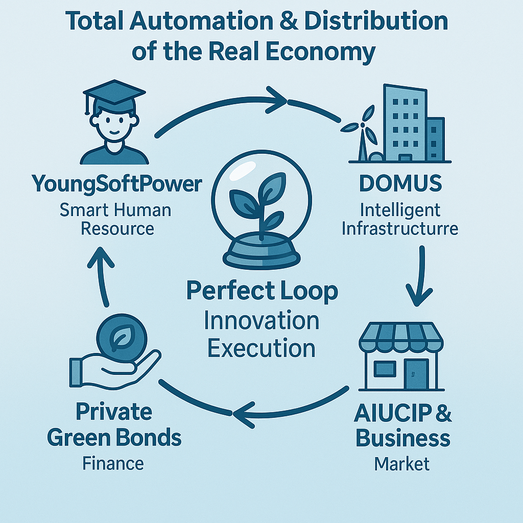 🌍 La Sincronización Perfecta del Octavo Día: Cómo YSP, DOMUS, AIUCIP y los Bonos Verdes redefinen la economía&nbsp;real